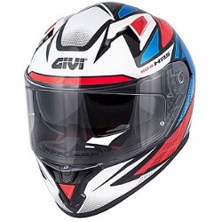 50.6 Stoccarda Helmet White Blue Red