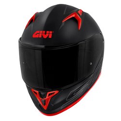 50.9 Sport Helmet Matt Black Silver Red